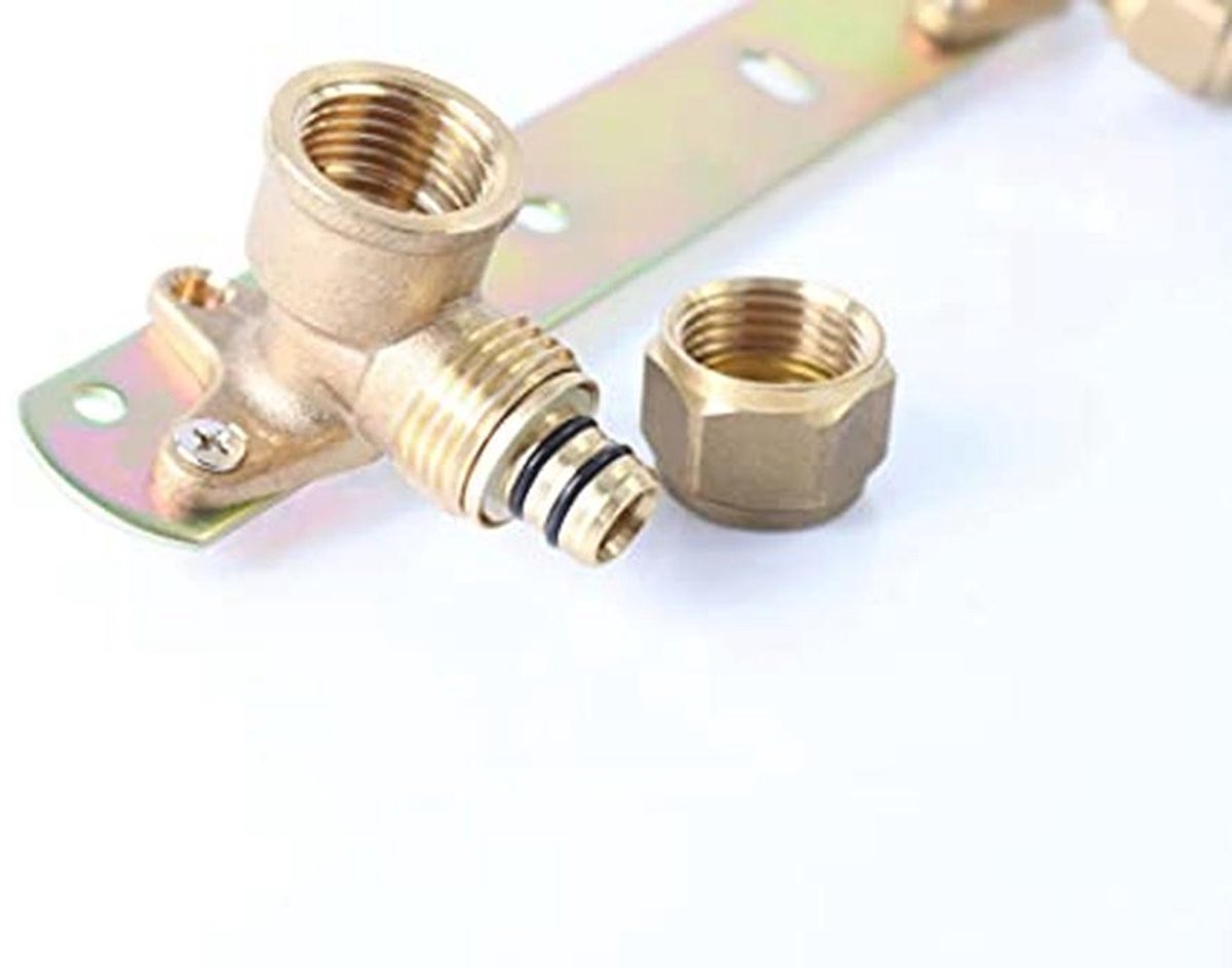 Douchebeugel voor Blootgestelde Installatie - 1/2 ''X16mm PEX