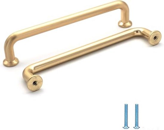 Gouden kastgrepen 160mm - 6 stuks meubelgrepen voor keukenkasten | bol