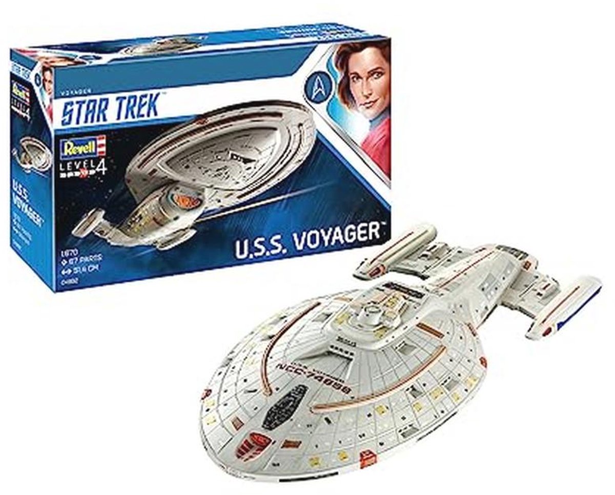 Ruimtevaarders Modelbouwset U.S.S. Voyager - Gedetailleerd en Ingebouwd