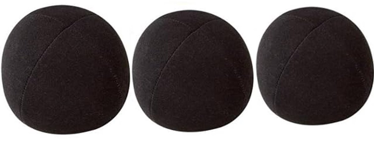 IMPERATORIS® Jongleerballenset - Zachte ballen voor beginners - Professioneel gewicht - Speelgoed voor kinderen en volwassenen - 3 stuks