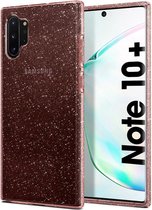 Spigen Liquid Crystal Hoesje Galaxy Note 10 Plus Glitter Roze