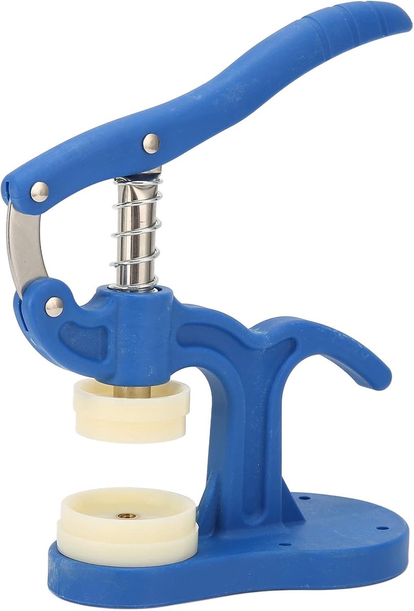 13-delige horloge pers set - horloge achterkant pers - horloge sluiter - inclusief 12 stempels met metalen inzetstukken