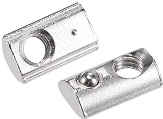 KARZO - M5 T-groef veernut voor 2020 serie aluminium profiel 6mm sleuf