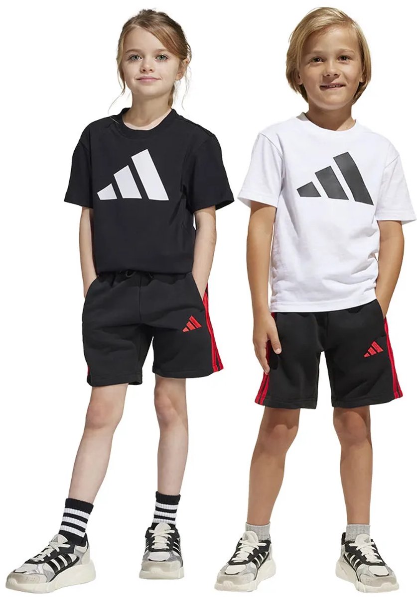 Adidas Essentials Korte Broek 5-6 Years Jongens Meisjes Zwart