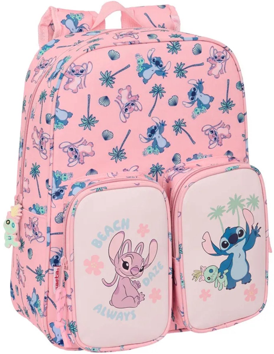 Safta Small Stitch Beach 10l 27x33x10 Cm Rugzak Roze Kinderen