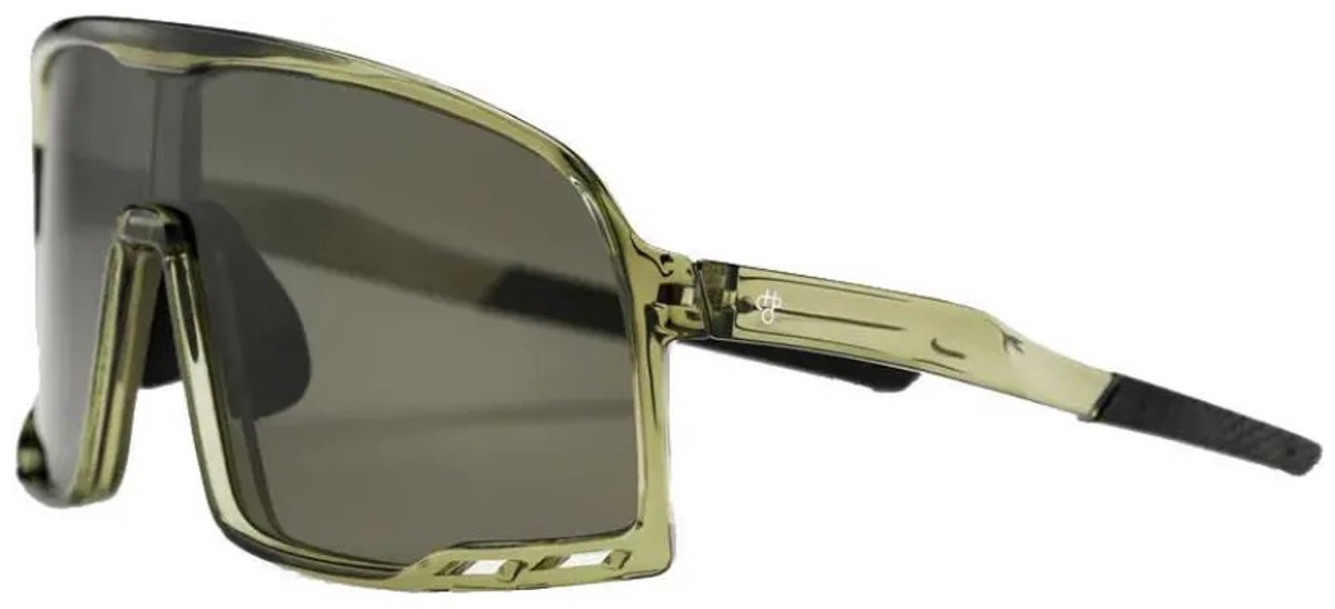 Chpo Brand Henrik Gepolariseerde Zonnebril Goud Green Mirror Polarized/CAT3