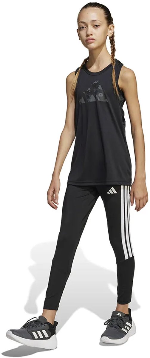 Adidas Performance Train Essentials 3-Stripes Legging Kids - Kinderen - Zwart van Merkloos — afbeelding 2