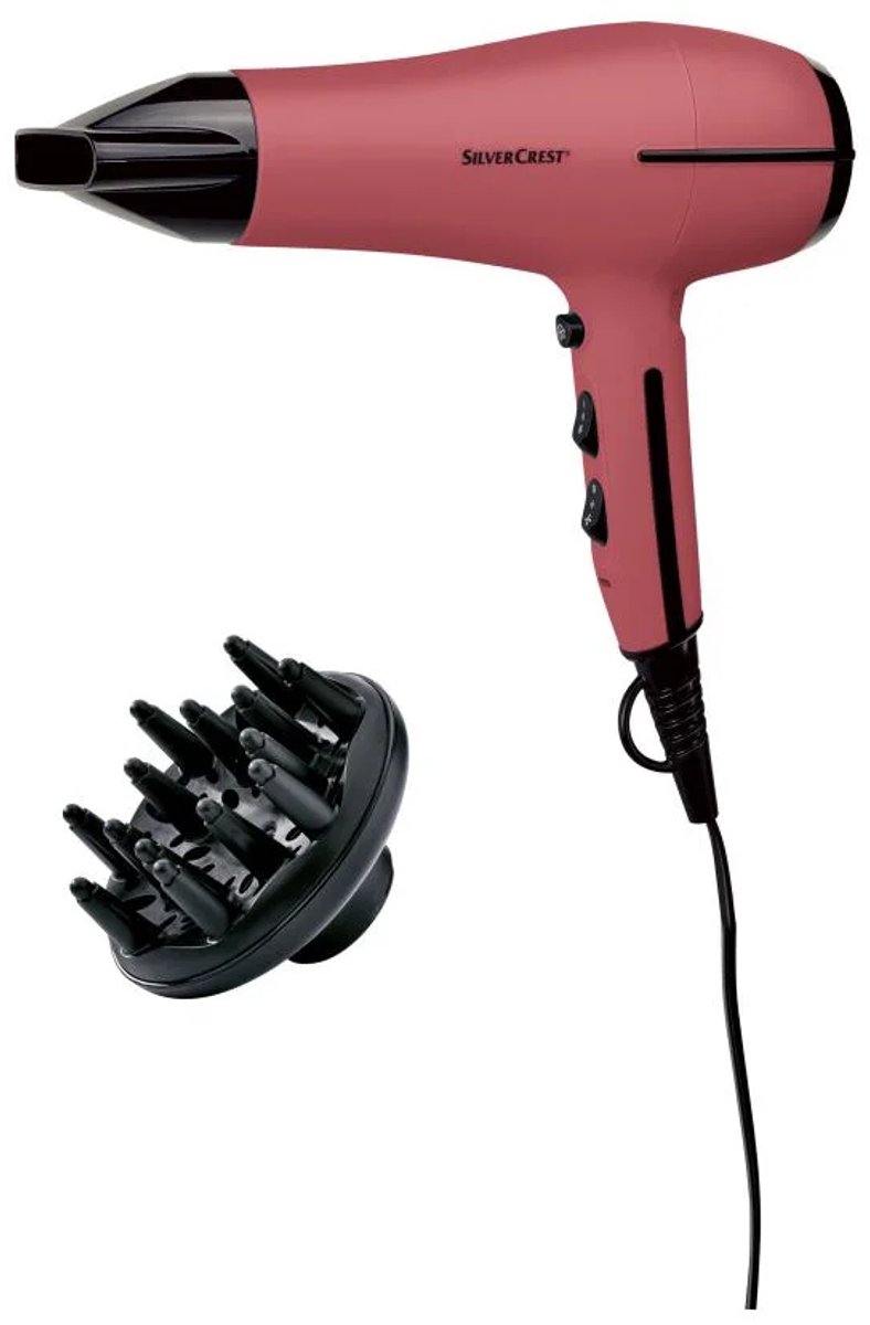 Silvercrest Föhn met Touchsensor - Kleur Aubergine - Product - €27,95