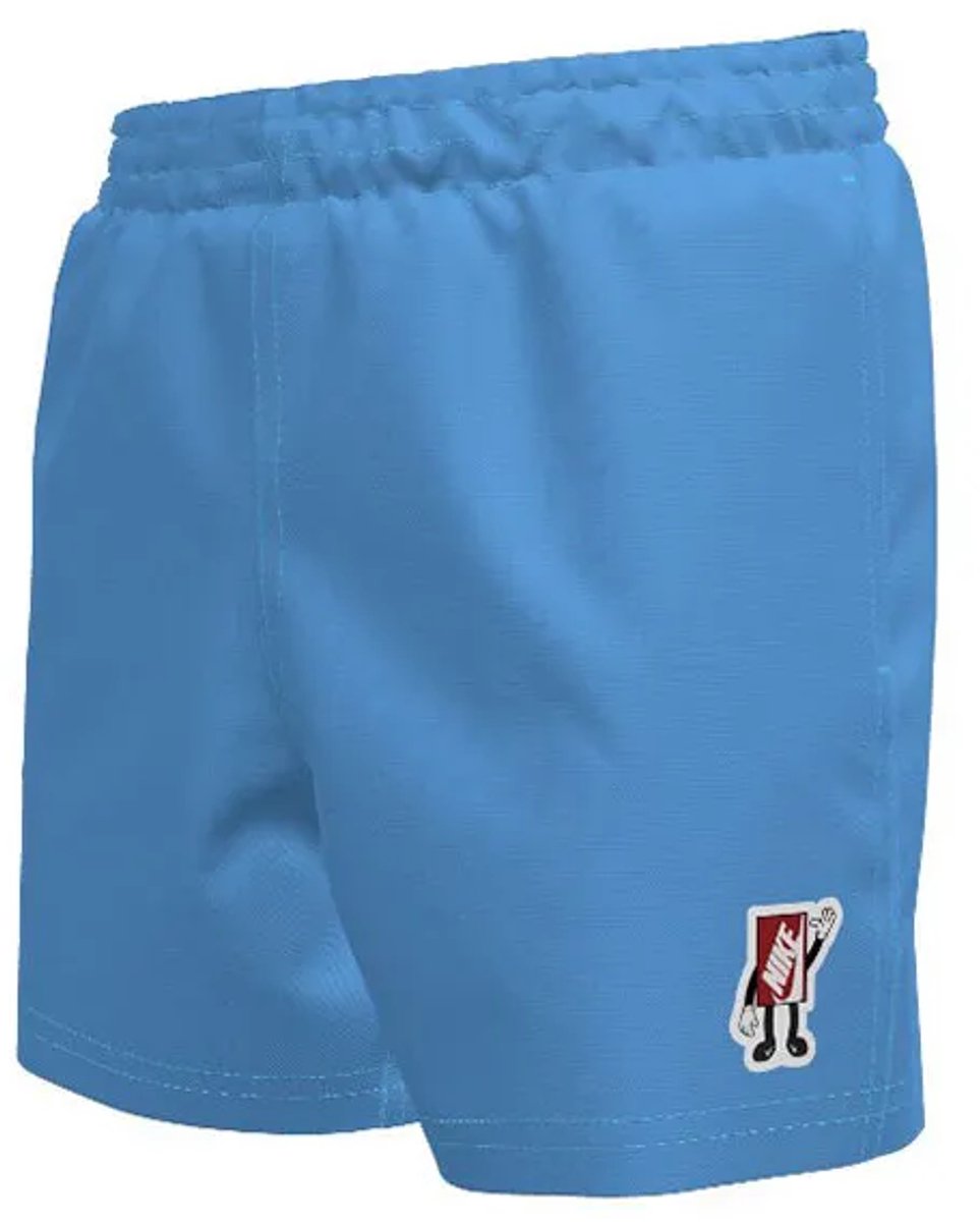 Nike Swim Boxy Patch 4´´ Volley Zwembroek 5-6 Years Jongen Blauw