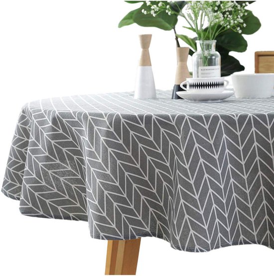 FANSU Ananaspatroon ronde tafelkleden voor ronde tafel elastische randen gemonteerde tafelhoes vlekbestendig oliebestendige tafelkleed voor keuken picknick (wit, diameter 130cm FANSU Ananaspatroon ronde tafelkleden voor ronde tafel elastische randen gemonteerde tafelhoes vlekbestendig oliebestendige tafelkleed voor keuken picknick (wit, diameter 130cm