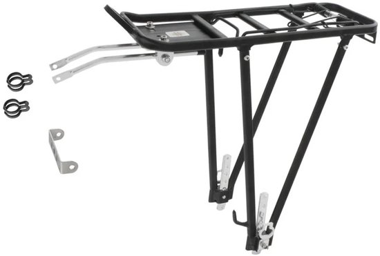 M-Wave Universele bagagedrager - zwart aluminium - 26/28 inch - afneembare zijdelen - max. 25 kg van M-Wave — afbeelding 4