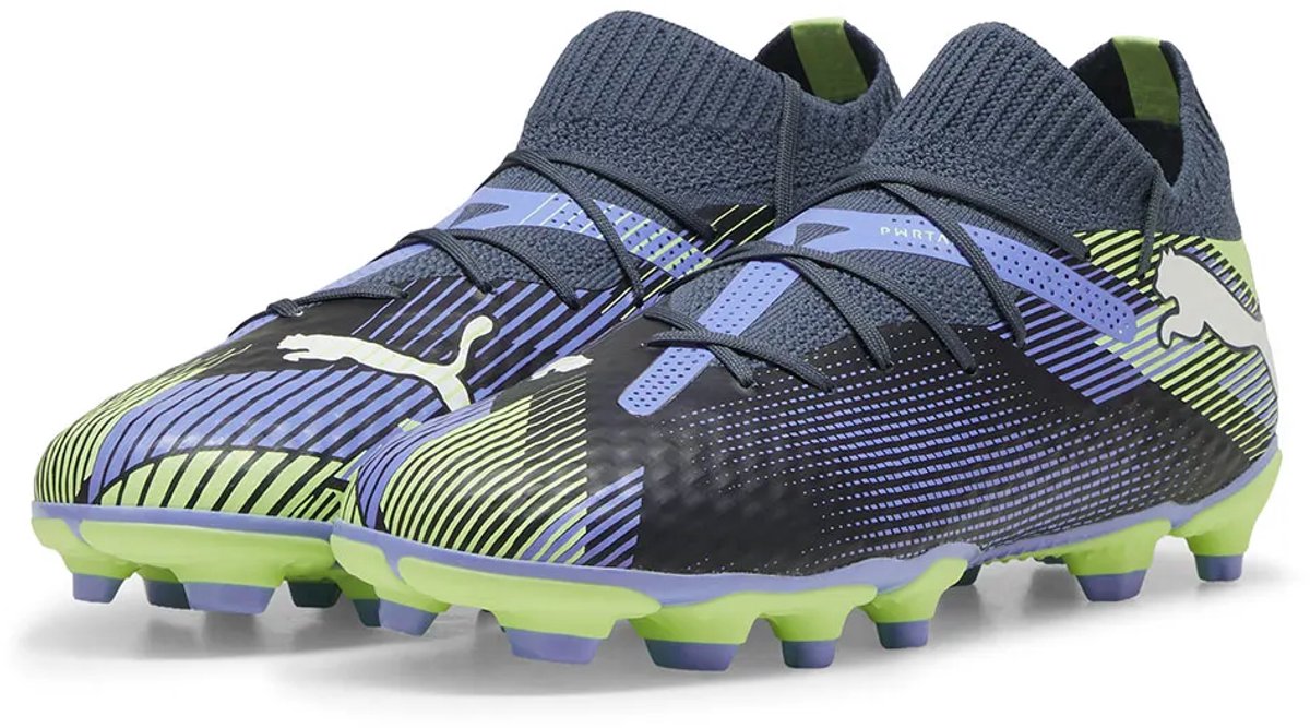 Puma Future 7 Pro Fg/ag Jr Voetbalschoenen Blauw,Zwart EU 28