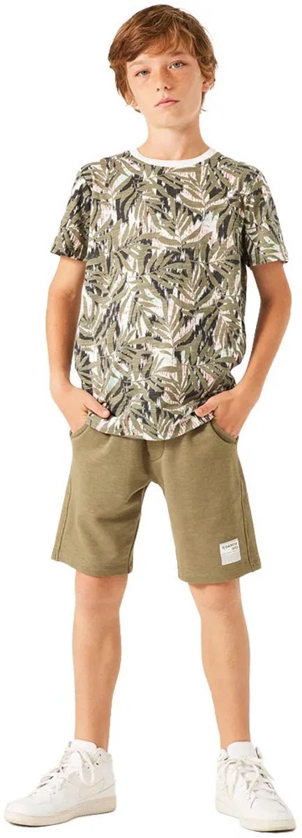 GARCIA Jongens Shorts Groen - Maat 176
