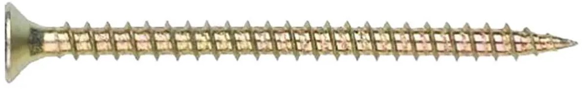 Index Tppo60180 6x180 Mm Verzonken Stervormige Houtschroef 100 Eenheden Zilver
