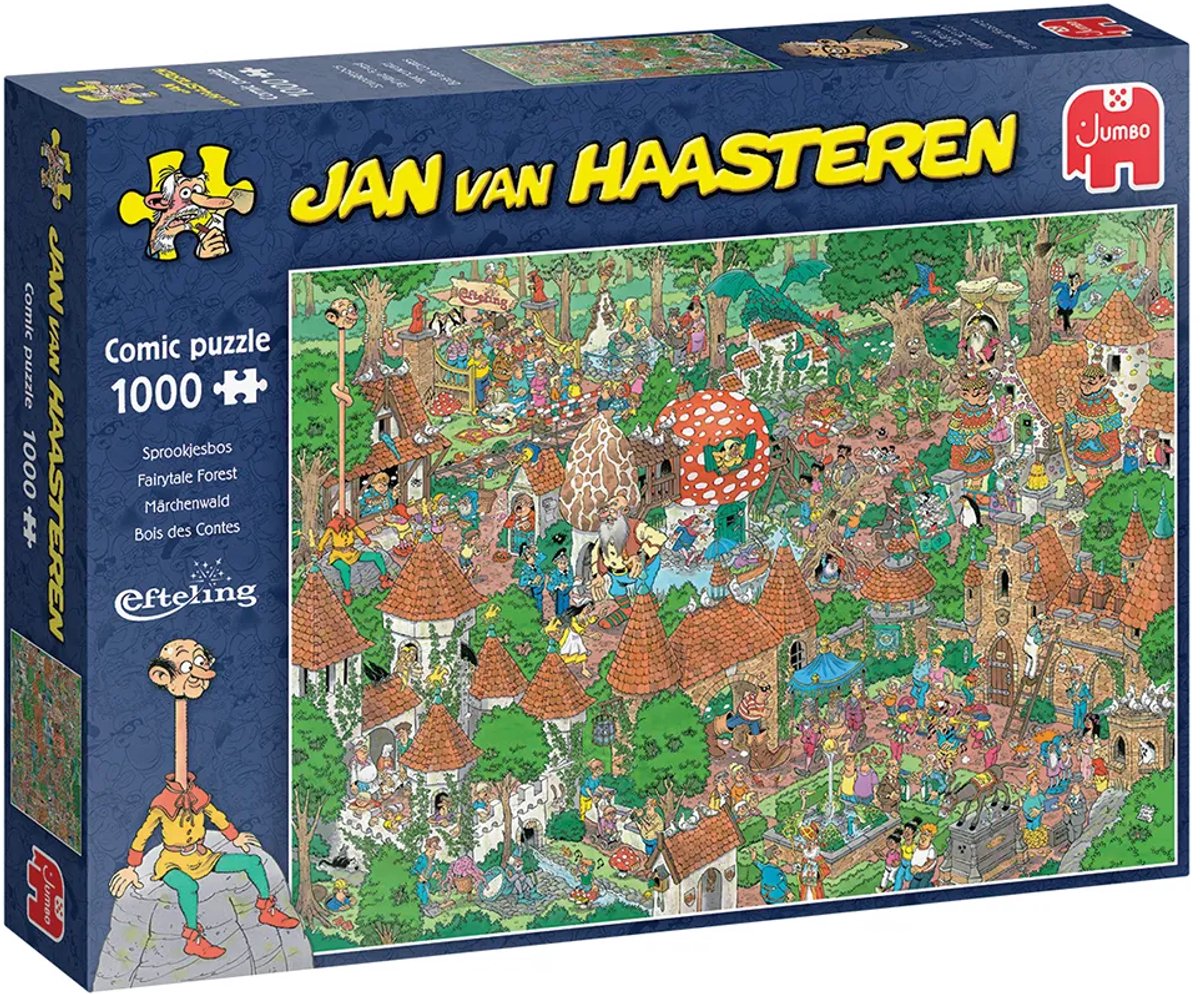 Jan van Haasteren Efteling Sprookjesbos puzzel - 1000 stukjes