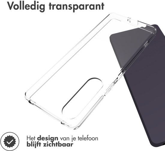 Accezz SH00062330, Sony, Xperia 1 V, Transparent