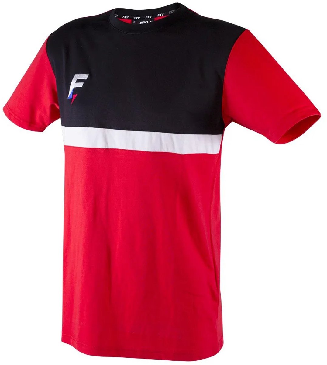 Force Xv Mediane T-shirt Met Korte Mouwen Rood,Zwart 5XL Man