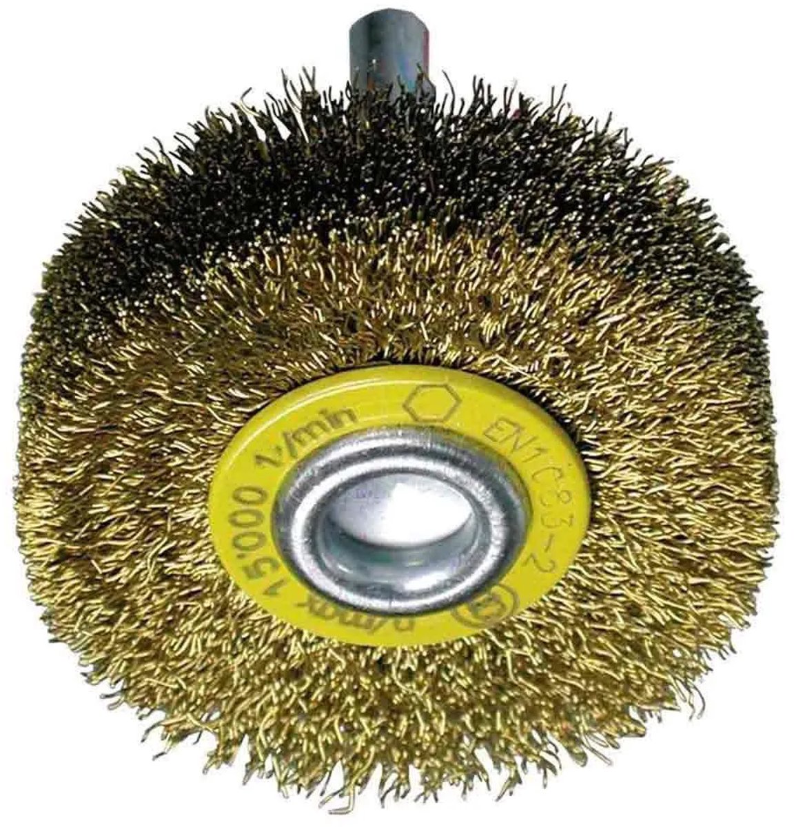Osborn 0002506361 70x12x15 Mm Ronde Golvende Draadborstel Geel