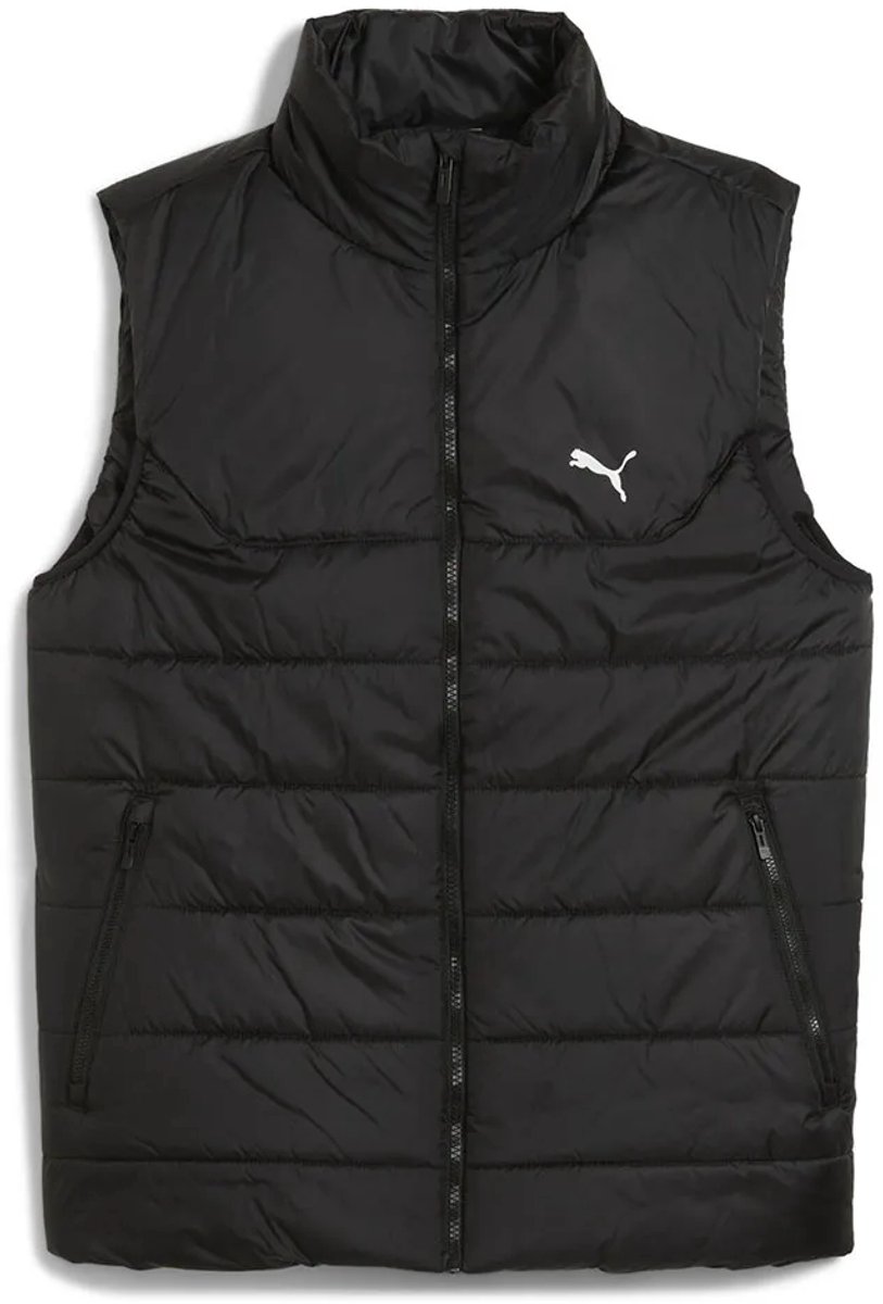 Puma Ess Vest L Man Zwart