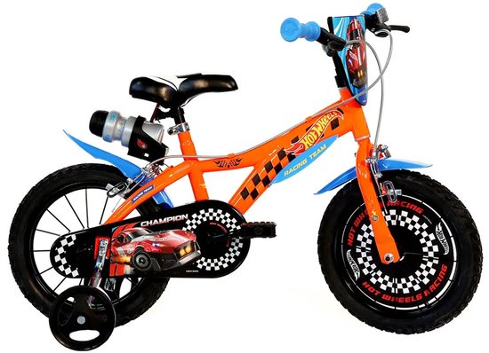 Dino Bikes Hot Wheels 16 inch jongensfiets van Dino Bikes — afbeelding 2