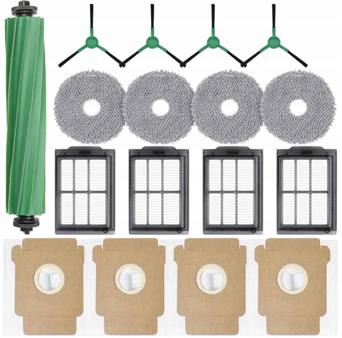 Grote Accessoireset voor iRobot Roomba Plus 405 & 505 Combo - Hoge kwaliteit vervanger