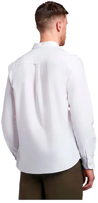 Lyle and Scott - Chemise Wit - Taille L - Coupe regular