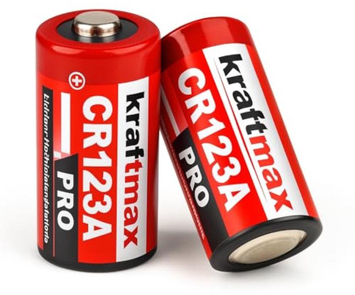 CR123A Pro Lithiumbatterijen 3V - Krachtige Energie voor Zaklampen, Camera's en Alarmsystemen