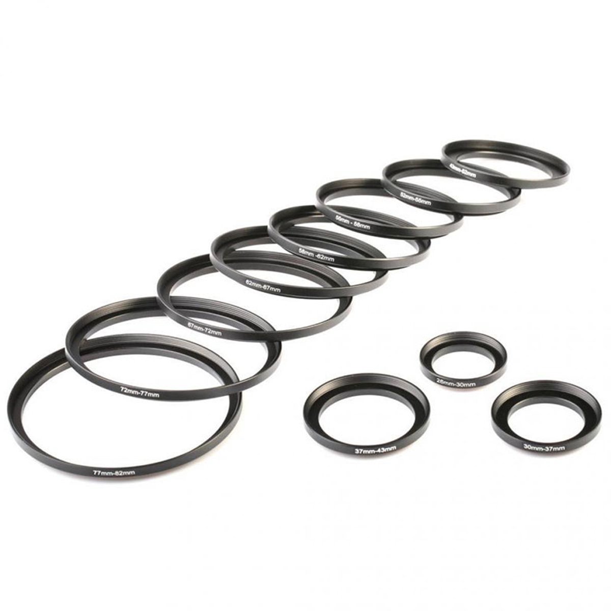 K&F 11-teiliges Universal-Filteradapterring-Set