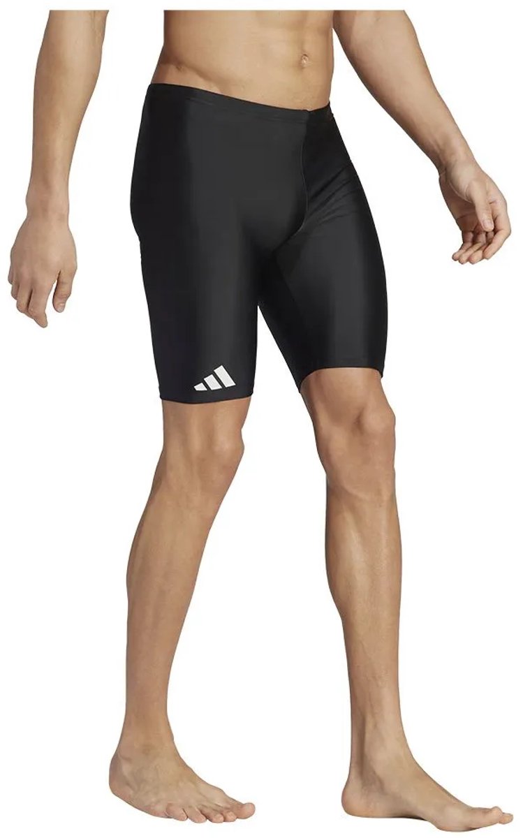 adidas Performance Solid Lange Zwembroek - Heren - Zwart — afbeelding 3