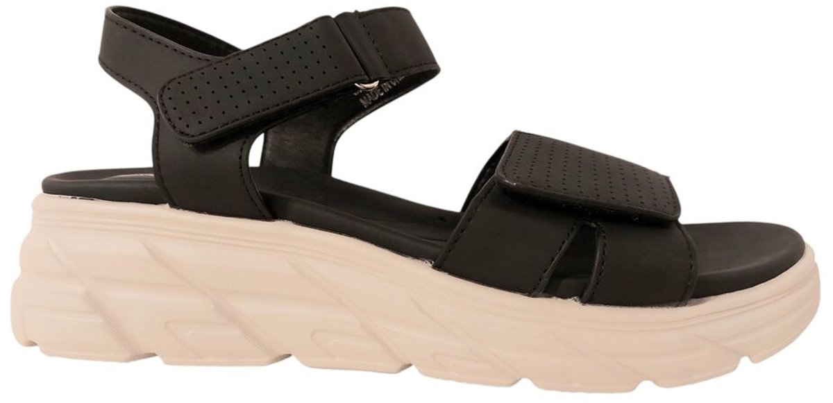 Adventure Shoes Sandalen Faro Zwart