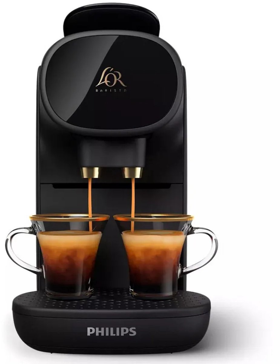 Philips L'OR Barista Sublime Koffiezetapparaat LM9012/60 - Geschikt voor Capsules - Koffiecupmachine en 9 Espresso en Barista Capsules - Zwart — afbeelding 4