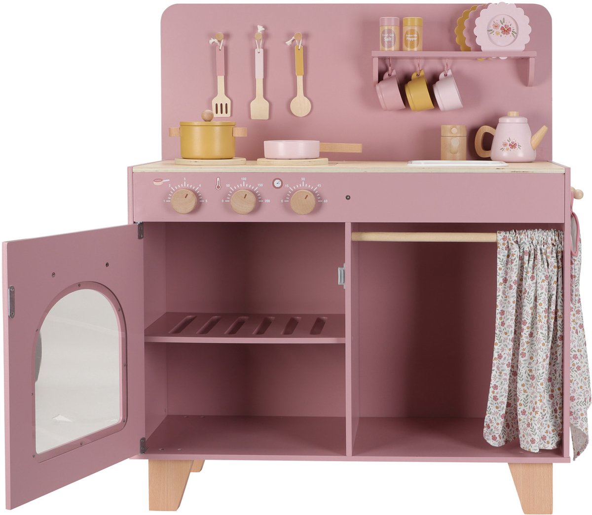 Little Dutch Speelkeuken - Hout - Pink — afbeelding 7