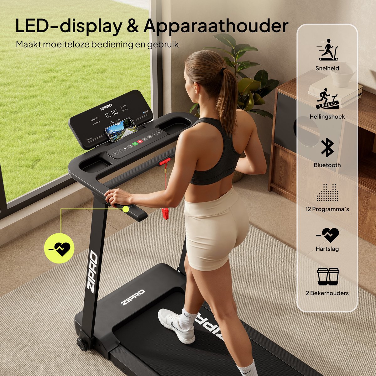 ZIPRO ZIPRO Forma Inklapbare Loopband - afbeelding 3