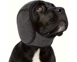 Oorband voor Honden - Honden - Oren - Dempen - Geluid =Vuurwerk - Onweer - Geluiddempende Oordoppen voor Honden – Verstelbare, Duurzame Oordoppen voor Vuurwerk, Trimmen & Luidruchtige Evenementen – Comfortabel en Stijlvol – S