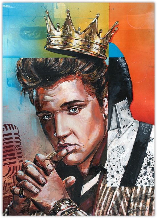 Elvis Presley 02 poster 50x70 cm