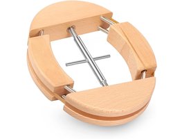 Hoedenframes - Hoedenverbreders - Vierweg hoedenframes - Hoedenspanners van natuurlijk hout - Hoedenvormers - Geschikt voor diverse hoedvormen