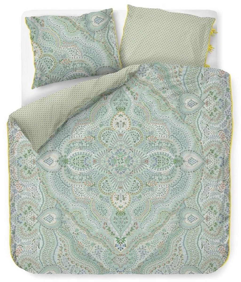 Pip Studio Dekbedovertrek Alfombra Light Blue Lits-jumeaux
