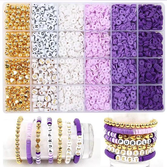 PH PandaHall 300 stuks messing sieraden kralen, 14K vergulde afstandskralen, 3 kleuren ronde losse kralen voor stapelbare armband doe-het-zelf knutselen maken PH PandaHall 300 stuks messing sieraden kralen, 14K vergulde afstandskralen, 3 kleuren ronde losse kralen voor stapelbare armband doe-het-zelf knutselen maken