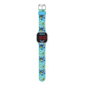 Disney 5-DIS034 - Lilo & Stitch - Kinderhorloge Met LED Display Voor Datum en Tijd - Blauw