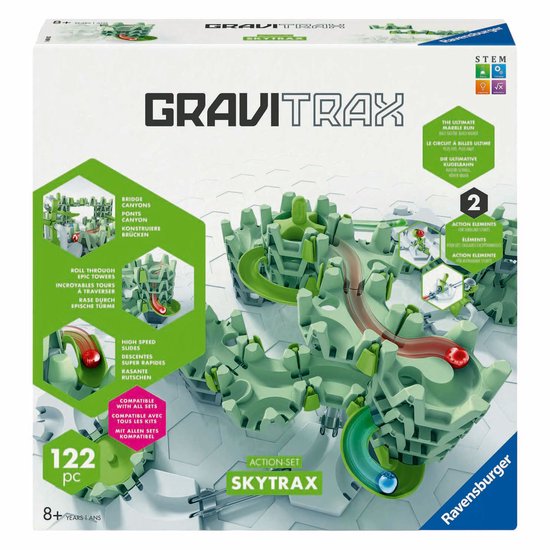 Ravensburger GraviTrax Skytrax actieset voor knikkerbanen