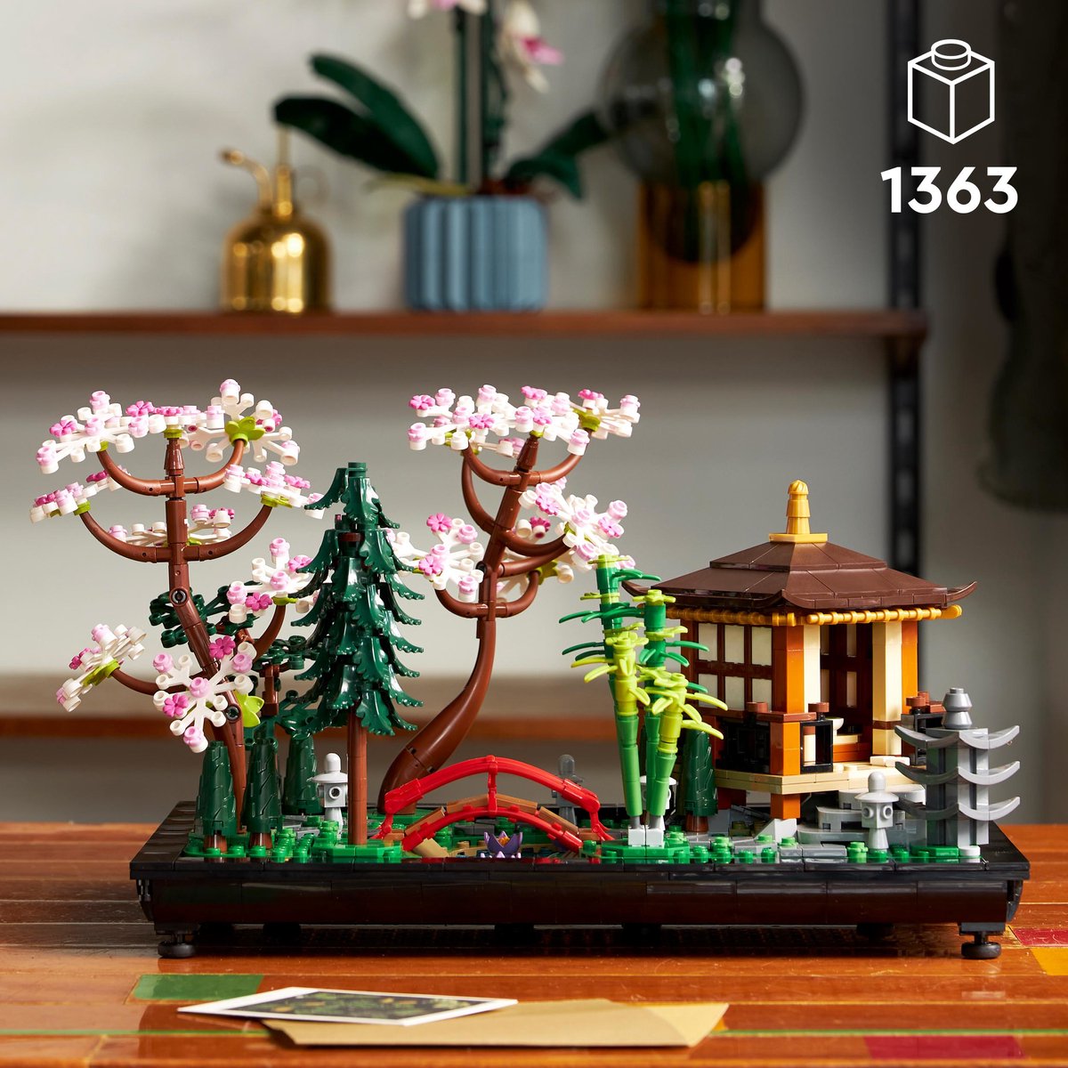 LEGO Icons Rustgevende tuin Botanisch Mindfulness Bouwpakket voor Volwassenen - 10315 — afbeelding 10