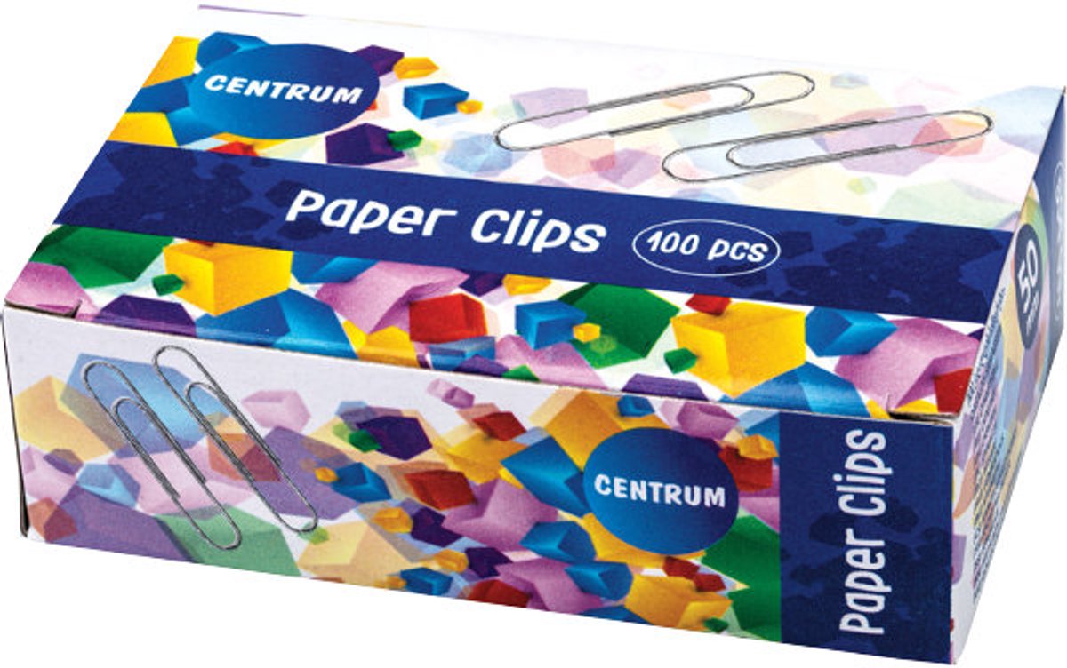 10 Doosjes Paperclips 50Mm