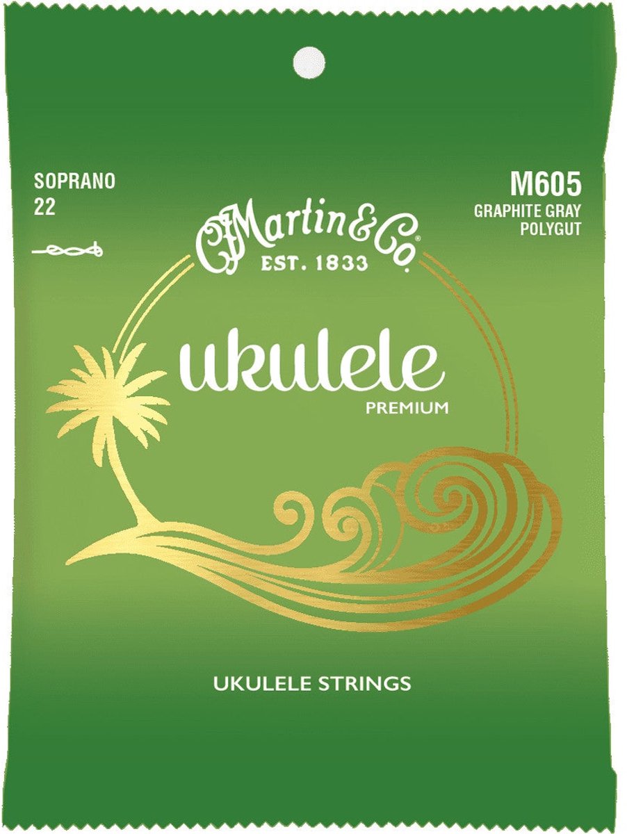 Martin Strings M605 Premium Polygut snaren voor sopraan ukelele