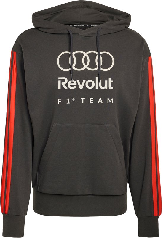 Adidas Performance Audi Revolut F1 Team Dna French Terry Hoodie - Heren - Zwart van Merkloos — afbeelding 5