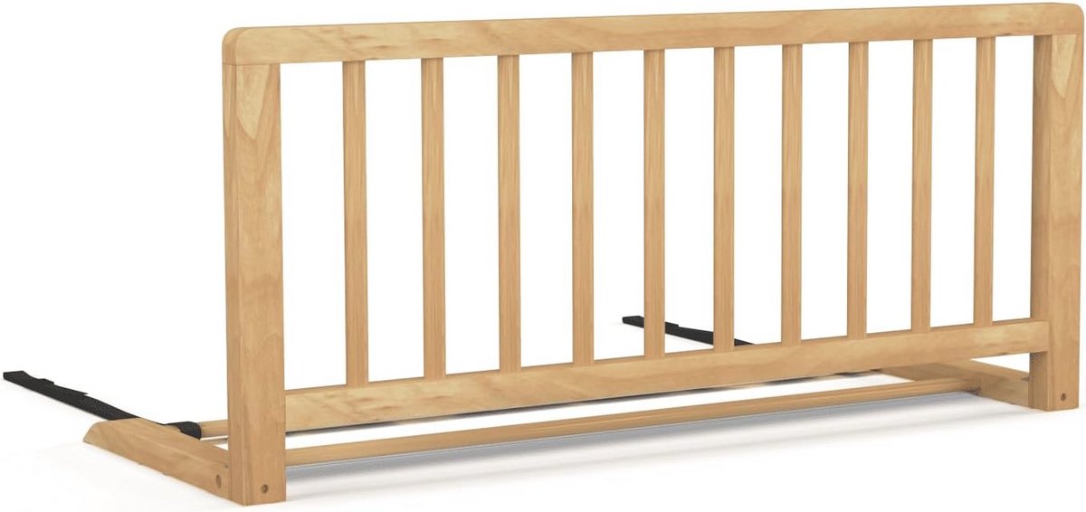 Bedhekje voor kinderen van FSC-hout, 90 cm, natuurlijk