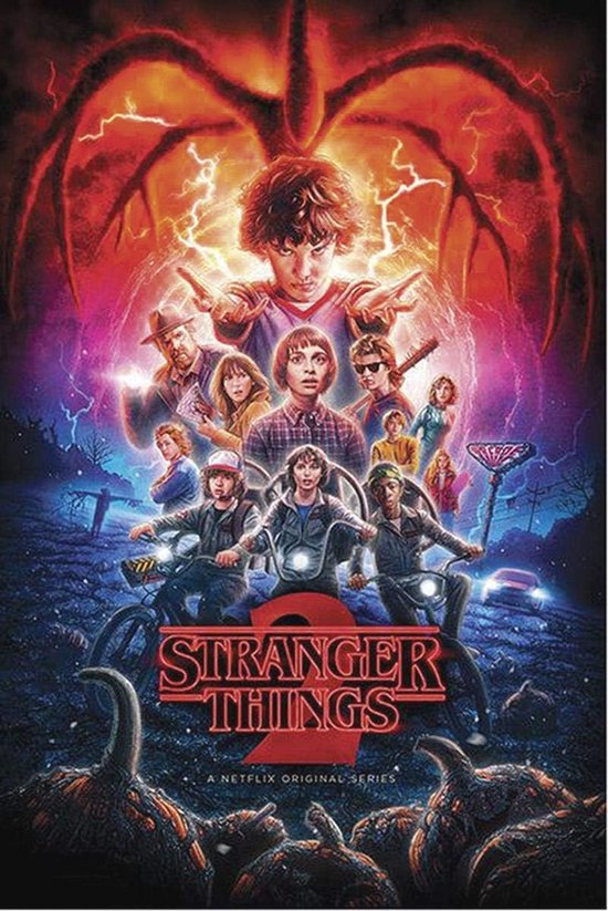 Close Up Stranger Things Poster set of 3 Season 1, 2 and 3 (61cm x 91,5cm) : Buy Online at Best Price in KSA - Souq is now