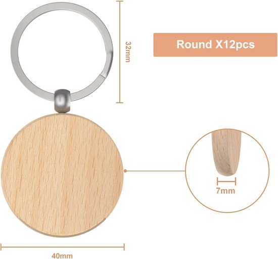 128-delige Acryl Sleutelhanger Set – Transparante Blanks Met Sleutelringen, Kwastjes En Beugelringen