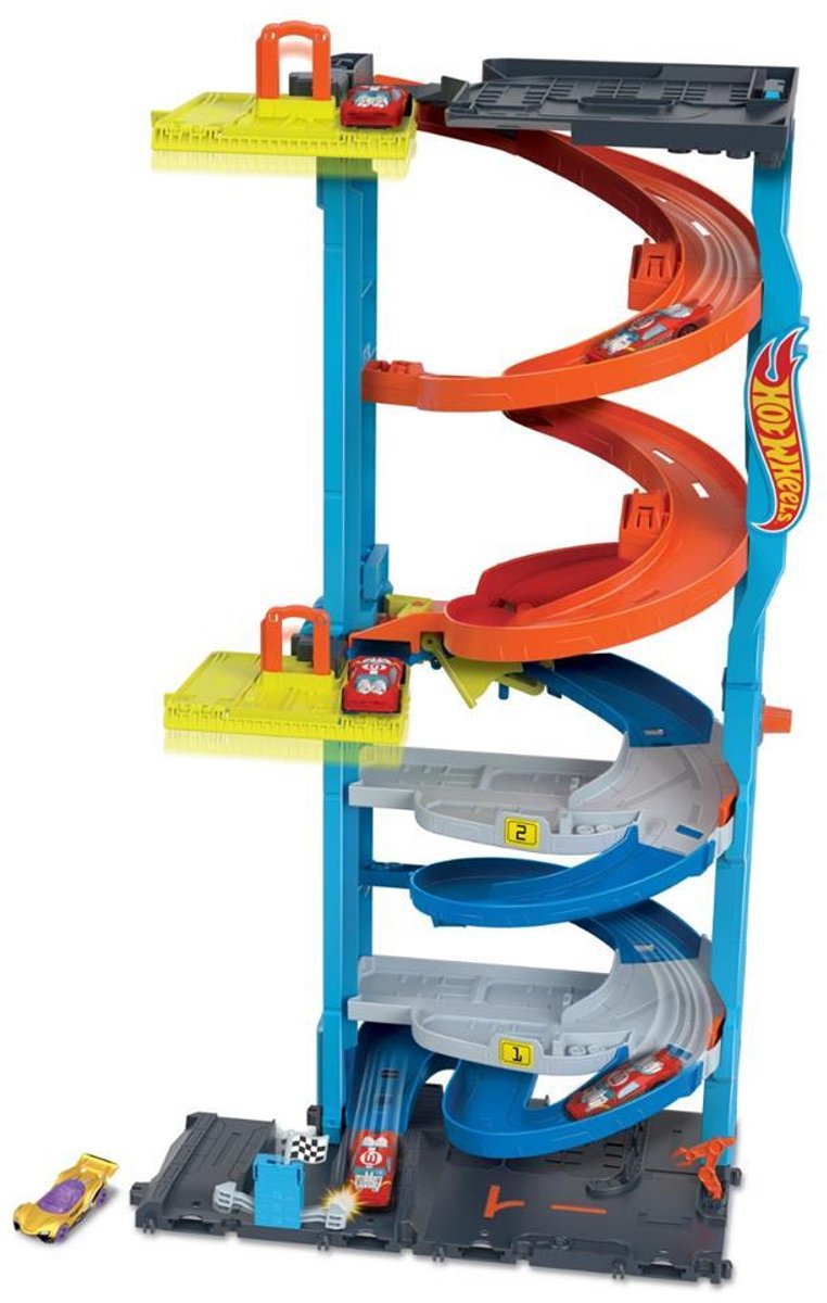 Hot Wheels City Transformerende Racetoren - Racebaan — afbeelding 14