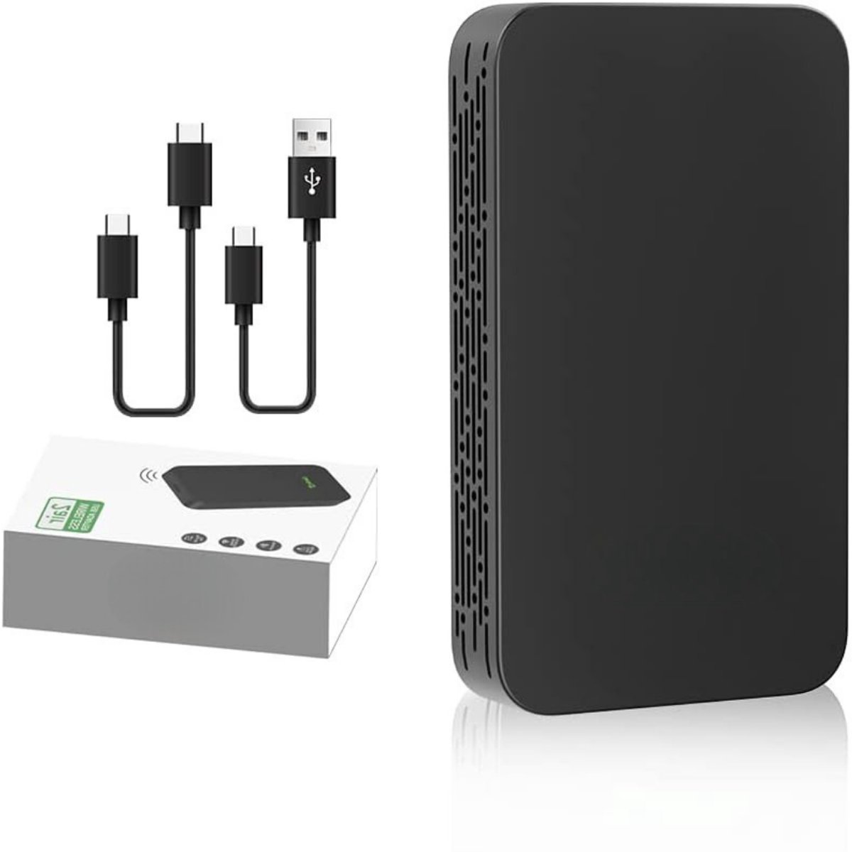VIN® 2-in-1 Dongle Pro - Geschikt voor Carplay & Android auto - Draadloos / Wireless Carplay - USB & USB C Aansluiting