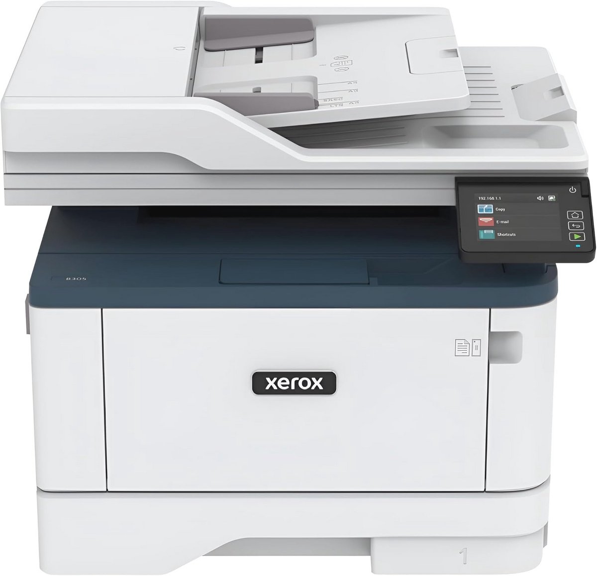 S/W-laserprinter Scanner Copier met USB, LAN en WiFi